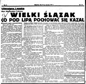 Polska Zachodnia 1937-01-10 R.12 nr 10 _ Lompa