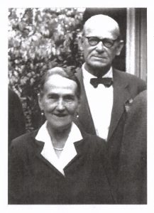 Jan Henryk von Studnitz z żoną Norą Brand