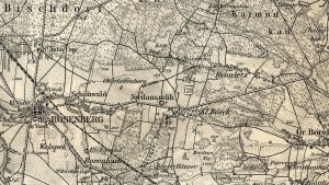 Mapa Rzeszy Niemieckiej - 1893 r