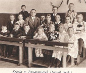 Polska szkoła prywatna w Bodzanowicach ( wtedy Bocianowicach)